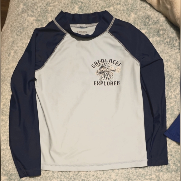 Carters Boys (Size-5) Rashguard Shirt - Picture 1 of 3